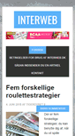 Mobile Screenshot of interweb.dk